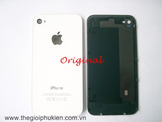 Vỏ Iphone 4 Trắng Công ty